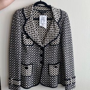 NWT St. John Cashwool Jacket